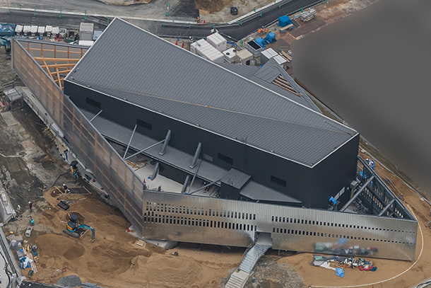 6月25日現在の建設現場